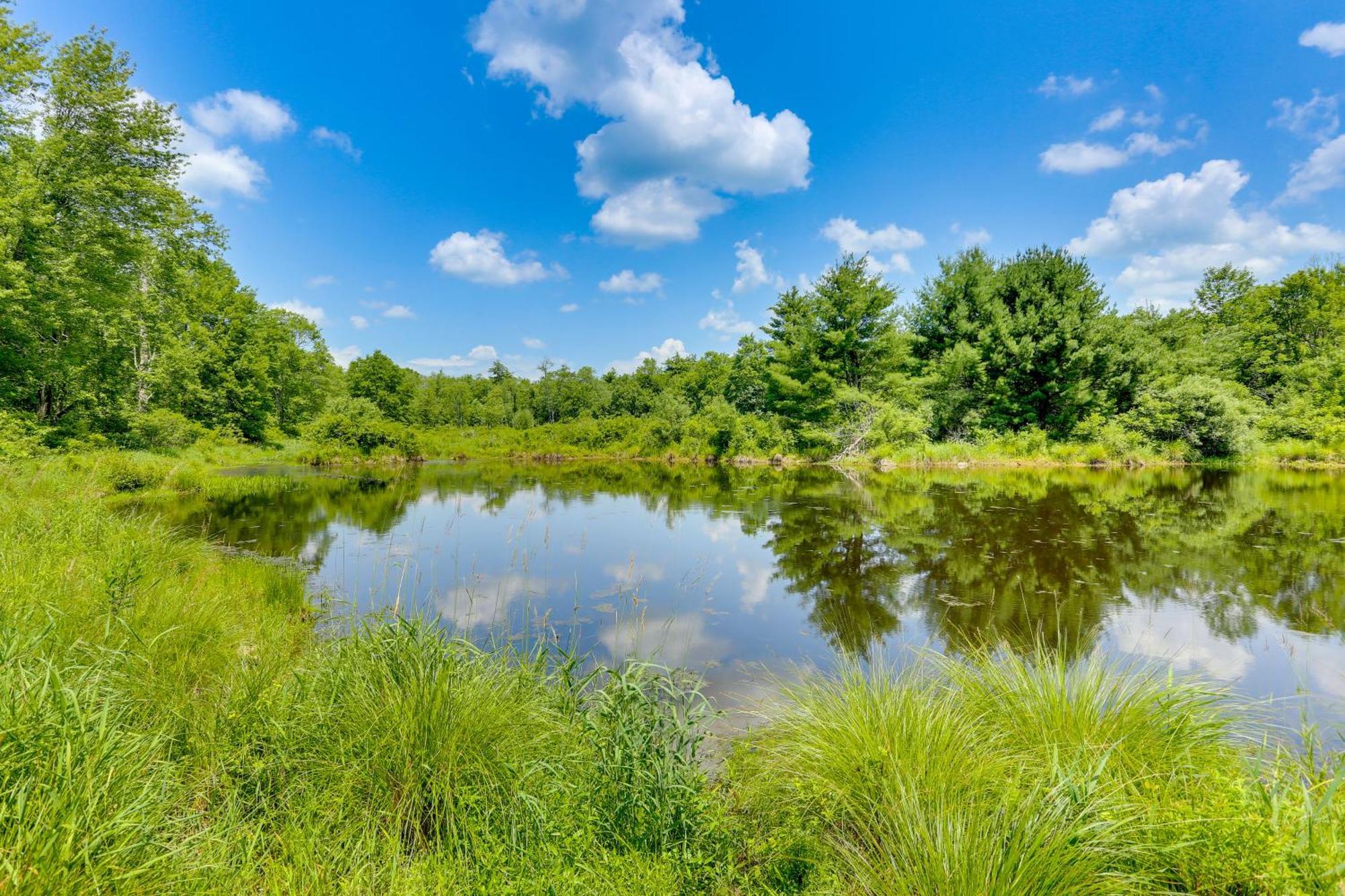 Secluded Poconos Cabin With Fire Pit On 75 Acres! East Stroudsburg Εξωτερικό φωτογραφία